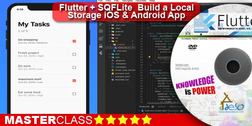 Flutter + SQFLite  Build a Local Storage iOS & Android App