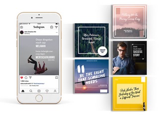 template Iklan Instagram