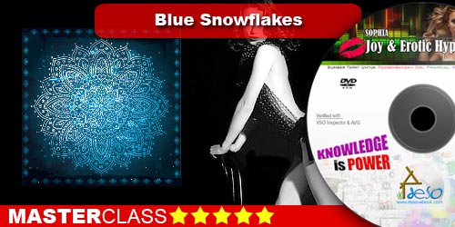 Sophia's Blue Snowflakes